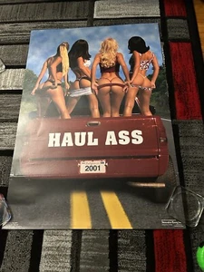 PÓSTER: HAUL ASS Cali 2001 - MODELOS DE BIKINI SEXY FEMENINO en camioneta pickup - Imagen 1 de 16