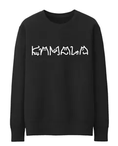 Kamala Harris Katzenschrift Sweatshirt - Bild 1 von 10