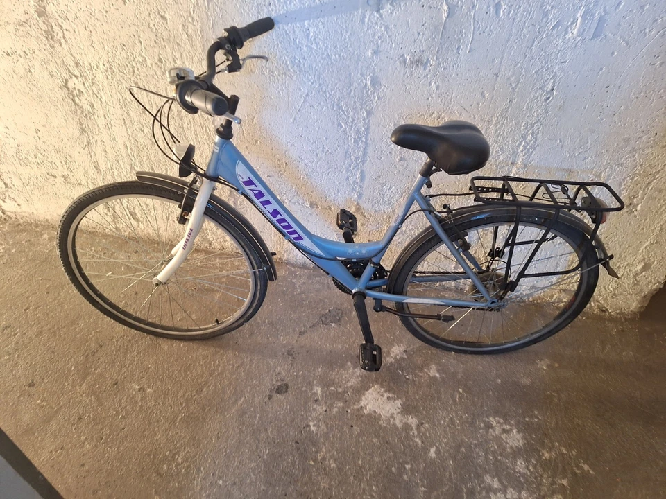 Shimano 26 Zoll Mädchenfahrrad  21 Gang Lila-weiss mit Beleuchtung TMC - Bild 1 von 1