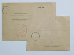 Alliierte Besetzung Not - Ganzsache P A24 Hamburg 6 16.6.1945 ungebraucht - Picture 1 of 2