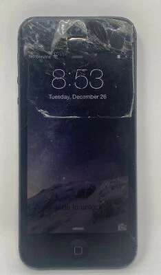 Apple iPhone 5 - 16GB - Black & Slate (AT&T) Check Description - Image 1 of 4