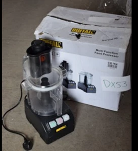 Buffalo heavy duty Multi Function Food Processor 600W. Capacity: 3Ltr CK164 - Imagen 1 de 4
