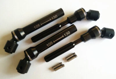 Hard Steel Splined Center Main Drive Shaft -1PR For Axial SCX10 Wraith AX80084 - Image 1 of 3