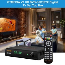 GTMEDIA V7 HD 1080P TV Signal Receiver Decoder HD DVB-S/S2/S2X USB-WiFi N4E2