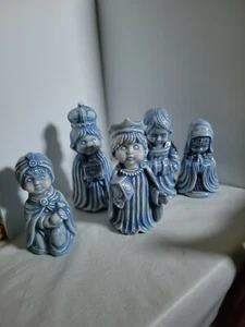 Vintage 75 Arnel’s Nativity Set Ceramic Christmas Arner’s - Picture 1 of 10