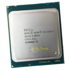 Intel Xeon E5-1650 v2 3.5 GHz LGA2011 6 cores  SR1AQ CPU Processor 12 MB - Picture 1 of 4
