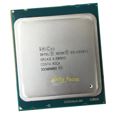 Intel Xeon E5-1650 v2 3.5 GHz LGA2011 6 cores  SR1AQ CPU Processor 12 MB - Image 1 of 4