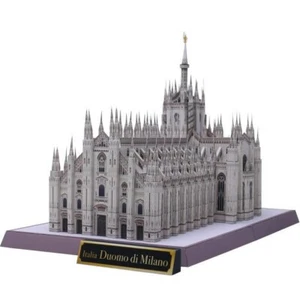 DIY unmontiert Italia Duomo Di Milano 3D Papiermodell berühmte Gebäude Sammlung - Bild 1 von 5
