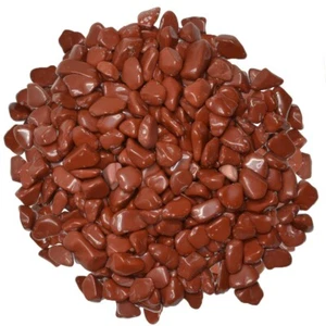 3 lbs Red Jasper Tumbled Stones - Grade 1 - XXSmall - 0.25" to 0.75" Avg. - Picture 1 of 3