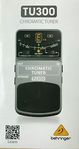 Behringer - TU300 - Chromatic Pedal Footswitch Guitar Bass Tuner Pedal - Picture 1 of 2