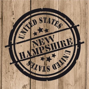 Vinilo de Corte New Hampshire Pegatina Nuevo Hampshire USA United States 10 cm - Bild 1 von 4