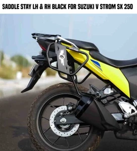 SADDLE STAY LH & RH BLACK FIT FOR SUZUKI V STROM SX 250 - Bild 1 von 3
