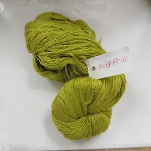 145g Skein Silk/Moneno Yarn NEW color Acid Pear - Picture 1 of 1