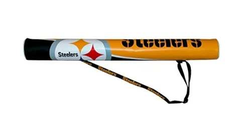 NFL Pittsburgh Steelers Can Cooler Insulated Canshaft Beer Soda Holds 6 Cans Cover