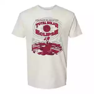 Maglietta Indiana Hoosiers City Total Solar Eclipse farina d'avena X-Large - Foto 1 di 1