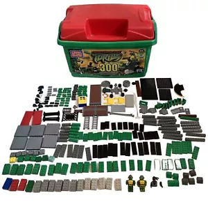Mega Bloks 2004 Teenage Mutant Ninja Schildkröten 300-teiliges Wannenset 876 90 % komplett TMNT - Bild 1 von 19