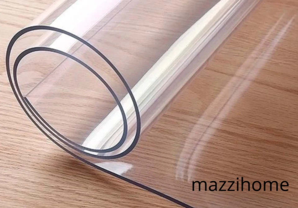 TOVAGLIA TRASPARENTE PLASTIFICATA   COPRITAVOLO H140 PROTEZIONE  0,8 MM - Immagine 1 di 1