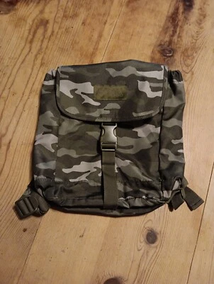 Victorias Secret PINK Camouflage Mini Backpack Green Camo Adjustable Strap - Image 1 of 4