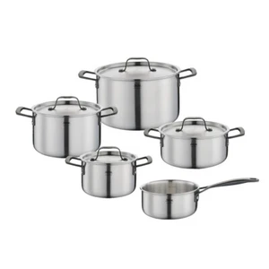 SPRING Topf-Set 5 teilig GOURMET schwarz INDUKTION - Bild 1 von 1