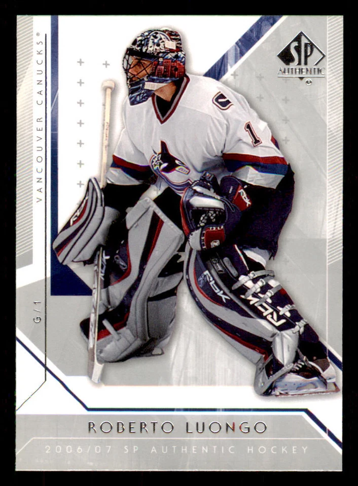 2006-07 SP Authentic #4 Roberto Luongo - Image 1 of 2