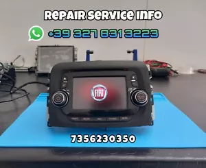 7356230350 RIPARAZIONE UCONNECT FIAT 500 L GARANZIA SULLA RIPARAZIONE 1 ANNO - Foto 1 di 3