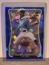 2020 Leaf Metal Draft Tink Hence Blue Cracked Ice 13/15 #BA-TH1 Auto Autograph