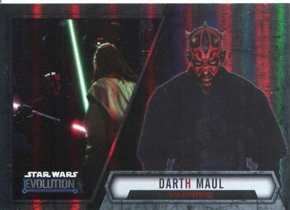 Star Wars Evolution 2016 Base Card #94 Darth Maul - Sith Apprentice - Image 1 of 1