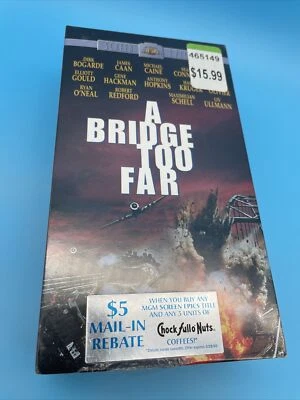 A Bridge Too Far ~ 2 VHS Box Set w/ Watermark (MGM, 1977) Caan, Connery, Caine - Image 1 of 4