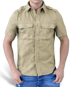 Camisa Militar Alemana Raw Vintage - Imagen 1 de 6