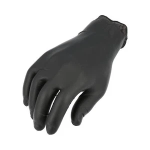 Black Disposable Nitrile Medical Exam Gloves 3 Mil X-Large, 1000 Gloves - Picture 1 of 7
