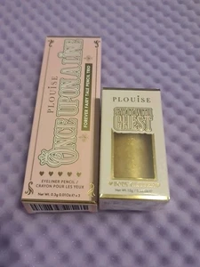 ♡ P.louise Once Upon A Line Trio & Say It With Chest Body Glitter In Golden Era  - Picture 1 of 2