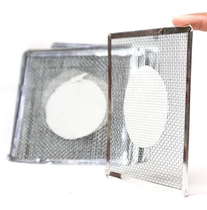 Iron Wire Gauge Big Size high Quality 6 pcs with Frame and Filter Paper Center - Picture 1 of 1