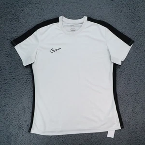 Nike Dri Fit Top T-shirt Women XLarge Polyester Regular Fit Short Sleeve, White - Picture 1 of 7