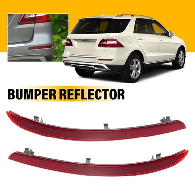Lámpara reflectora de parachoques trasero izquierda+derecha para Mercedes-Benz W166 ML63 ML350 EOA 2012-2015 Foto 1 de 4