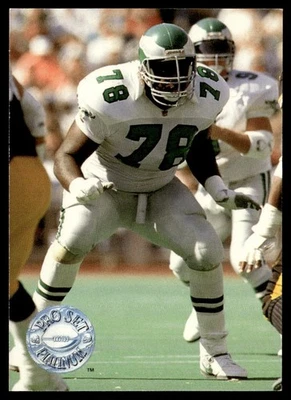 1991 Pro Set Platinum Antone Davis Rookie Philadelphia Eagles #288 - Image 1 of 2