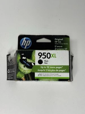 Cartucho de tinta negro HP 950XL sellado OEM genuino alta calidad Foto 1 de 4