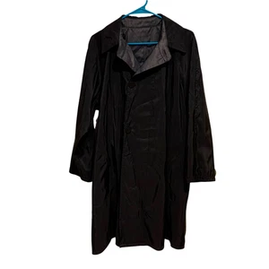 Mycra Pac Reversible Raincoat Women's Petite Size 0P NEW Black Nickel Minimalist - Picture 1 of 11