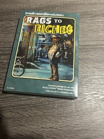 Rags To Riches Cib  Intellivision. Homebrew