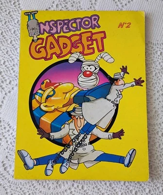 Vintage INSPECTOR GADGET Book Spanish 1984 La Maldición De Tutankamón 8" x 11" - Image 1 of 4