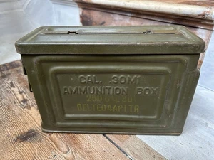WW2 30 Cal Ammo Tin ~ Reeves - Picture 1 of 6