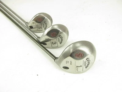 Juego de 3 maderas Callaway S2H2 #1, #3, #5 Uniflex Foto 1 de 4