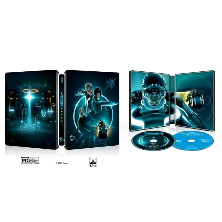 Steelbook Tron: Legacy (4K UHD / Blu-ray + Digital) NEW - Image 1 of 1
