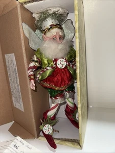 Mark Roberts Peppermint Dreams Fairy Sm 1836 of 9000 Christmas 51-27928 Signed - Picture 1 of 15