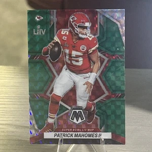 2022 Panini Mosaic - Super Bowl MVPs Patrick Mahomes II #293 Green Mosaic Prizm - Picture 1 of 2