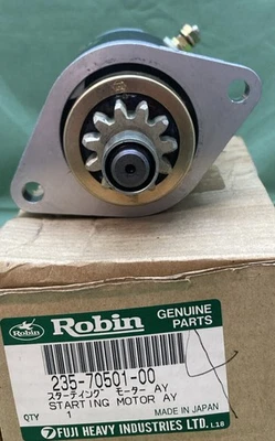 NEW GENUINE SUBARU ROBIN 235-70501-00 STARTING MOTOR ASSEMBLY - Image 1 of 3