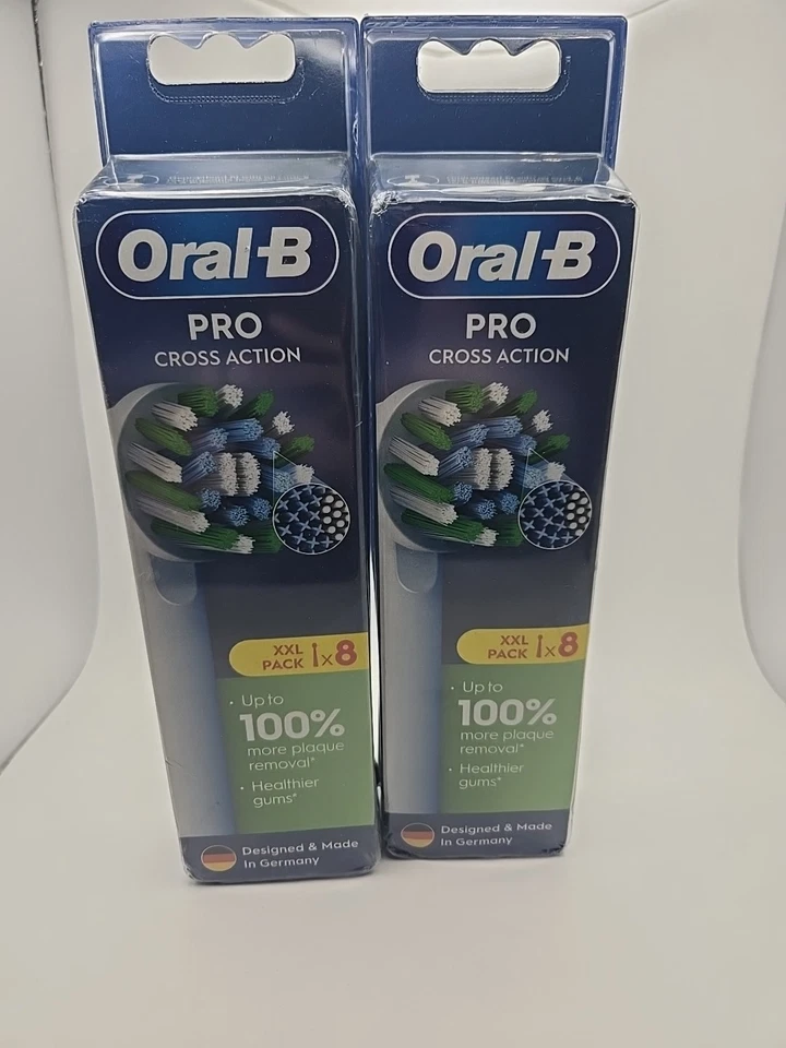 Oral-B Pro Deep Cleaning Action Replacement Toothbrush Heads 4 Pack