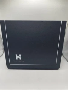Holme & Hadfield Uhrenvitrine - Nussbaumoptik - seltener Uhrenhalter mit 3 Schlitzen - Bild 1 von 9
