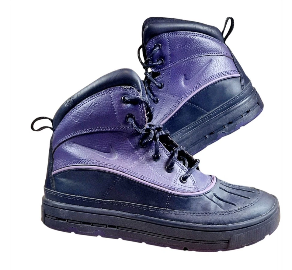 Nike Woodside 2 High Boots 'Purple (GS) Boys Size 6Y Womens Size 7.5 - Image 1 of 4