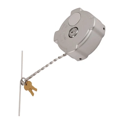 Крышка замка 3,5 дюйма для Freightliner M2-112 Columbia 2005-2022 03-37017-002 серебристая - Изображение 1 из 4