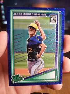 2025 DONRUSS OPTIC/JACOB MISSIORSKI #128/BLUE VELOCITY SP/MILWAUKEE BREWERS - Bild 1 von 5